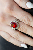 Paparazzi "Magnificent Majesty" Red Ring Paparazzi Jewelry