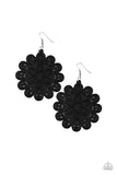 Paparazzi "Coachella Cabaret" Black Earrings Paparazzi Jewelry