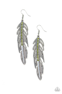 Paparazzi "Give Me A ROOST" Green Earrings Paparazzi Jewelry