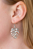 Paparazzi "Desert Palms" Silver Earrings Paparazzi Jewelry