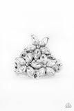Paparazzi "Gardenia Grandeur" White Ring Paparazzi Jewelry