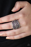 Paparazzi "Girl Fight" Purple Ring Paparazzi Jewelry