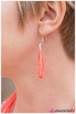 Paparazzi "Wide Open Spaces" Orange 001PJ Necklace & Earring Set Paparazzi Jewelry