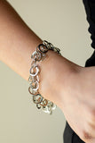 Paparazzi "Noise Control" Silver Bracelet Paparazzi Jewelry