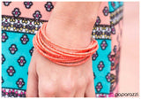Paparazzi "Could You Be More PACIFIC? - Orange" bracelet Paparazzi Jewelry
