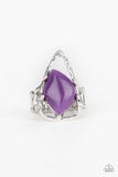 Paparazzi VINTAGE VAULT "Get The Point" Purple Ring Paparazzi Jewelry