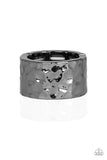 Paparazzi "Self-Made Man" Black Mens Ring Paparazzi Jewelry