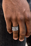 Paparazzi "Self-Made Man" Black Mens Ring Paparazzi Jewelry
