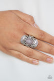 Paparazzi "Oracle Oasis" Silver Ring Paparazzi Jewelry