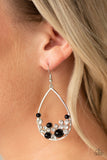 Paparazzi "Town Car" Black Earrings Paparazzi Jewelry