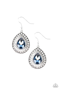 Paparazzi "Limo Service" Blue Earrings Paparazzi Jewelry