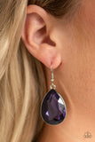 Paparazzi "Limo Ride" Purple Earrings Paparazzi Jewelry