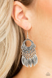 Paparazzi "Country Chimes" Silver Earrings Paparazzi Jewelry