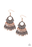 Paparazzi "Country Chimes" Copper Earrings Paparazzi Jewelry