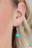 Paparazzi "Omega Oasis" Blue Necklace & Earring Set Paparazzi Jewelry