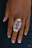 Paparazzi VINTAGE VAULT "Desert Paint" Purple Ring Paparazzi Jewelry