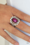 Paparazzi "Sugar-Coated Splendor" Purple Ring Paparazzi Jewelry