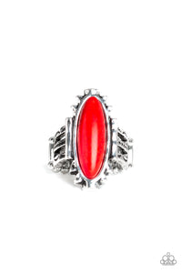 Paparazzi "Canyon Colada" Red Ring Paparazzi Jewelry