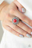 Paparazzi VINTAGE VAULT "Regal Royal" Red Ring Paparazzi Jewelry