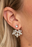 Paparazzi "Crystal Constellations" White Post Earrings Paparazzi Jewelry