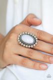 Paparazzi VINTAGE VAULT "Ready To Pop" Silver Ring Paparazzi Jewelry