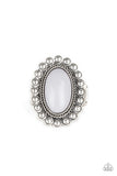 Paparazzi VINTAGE VAULT "Ready To Pop" Silver Ring Paparazzi Jewelry