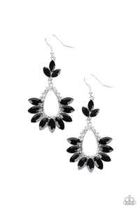 Paparazzi "Extra Exquisite" Black Earrings Paparazzi Jewelry