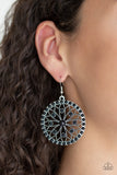 Paparazzi "Merry Mandalas" Black Earrings Paparazzi Jewelry