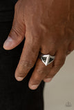 Paparazzi "Crusader" Black Mens Ring Paparazzi Jewelry