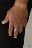 Paparazzi "Trident" Silver Mens Ring Paparazzi Jewelry