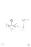 Paparazzi "Like A Flash" Silver Post Earrings Paparazzi Jewelry