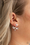 Paparazzi "Like A Flash" Silver Post Earrings Paparazzi Jewelry