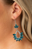 Paparazzi "Extra Exquisite" Blue Earrings Paparazzi Jewelry