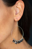 Paparazzi "Crystal Collaboration" Blue Earrings Paparazzi Jewelry