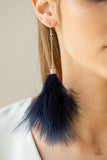 Paparazzi "Birds of Paradise" Blue Earrings Paparazzi Jewelry
