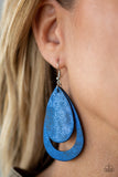 Paparazzi "Fiery Firework" Blue Earrings Paparazzi Jewelry