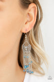 Paparazzi "Daisy Daydream" Blue Earrings Paparazzi Jewelry