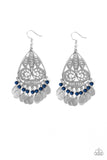 Paparazzi "Mermaid Mojito" Blue Earrings Paparazzi Jewelry