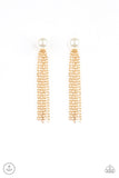 Paparazzi "Rebel Refinement" Gold Post Earrings Paparazzi Jewelry