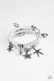 Paparazzi "Ocean Breeze" White Bracelet Paparazzi Jewelry