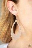 Paparazzi VINTAGE VAULT "What a Natural" Brown Earrings Paparazzi Jewelry
