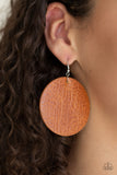 Paparazzi "Trend Friends" Brown Earrings Paparazzi Jewelry