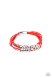 Paparazzi "Mega Magnetic" Red Bracelet Paparazzi Jewelry