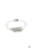 Paparazzi "Mega Magnetic" White Bracelet Paparazzi Jewelry