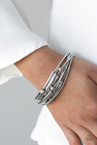 Paparazzi "Basic Magnetics" Silver Bracelet Paparazzi Jewelry