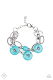 Paparazzi "Absolutely Artisan" FASHION FIX Blue Turquoise Bracelet Paparazzi Jewelry