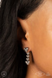 Paparazzi "Heartthrob Twinkle" White Post Earrings Paparazzi Jewelry