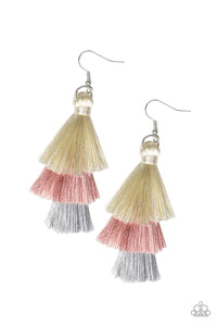 Paparazzi "Hold On To Your Tassel!" Pink Earrings Paparazzi Jewelry