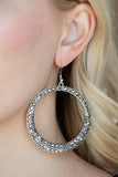 Paparazzi "So Demanding" Silver Earrings Paparazzi Jewelry