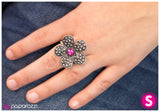 Paparazzi "Haute and Heated" Pink Ring Paparazzi Jewelry